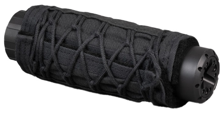Silencerco Suppressor Cover 5.5" Black Cord Extreme Temperature product photo